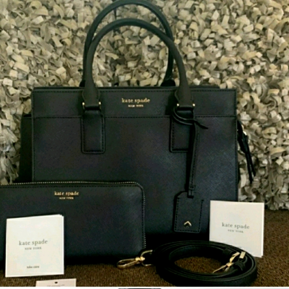 Kate Spade Cameron bag w/matching good cond wallet